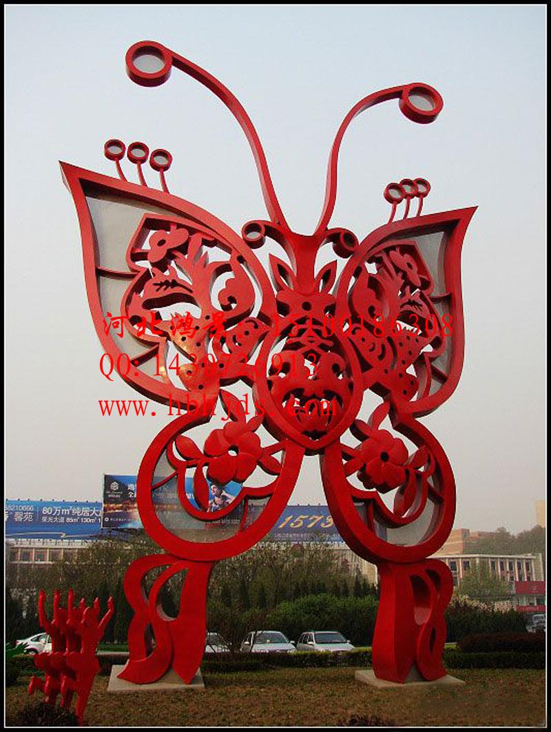 不銹鋼蝴蝶雕塑的保護方法?