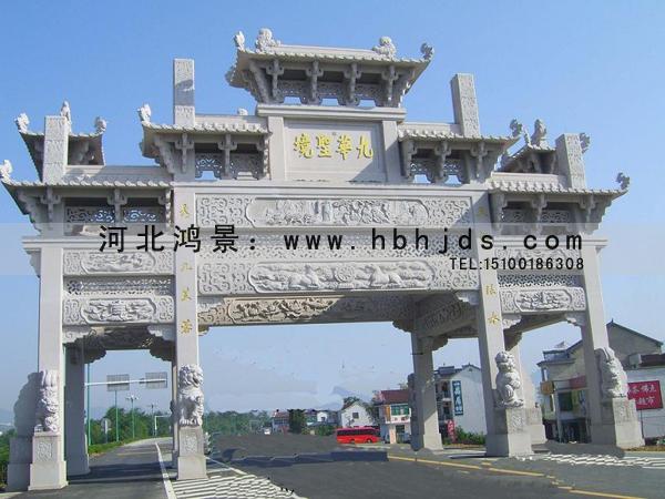 如何保持石雕牌樓的色澤
